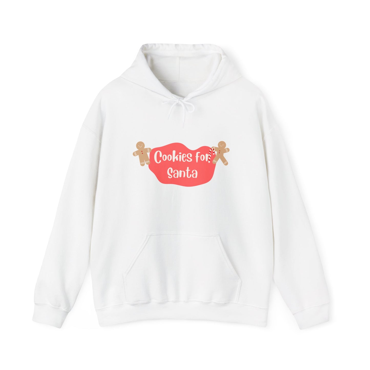 Cookies for Santa Unisex Hooded Sweatshirt - Festive Christmas Apparel